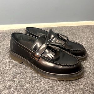Doc Martens Adrian Black Tassel Loafers Size 11 (worn once!)
